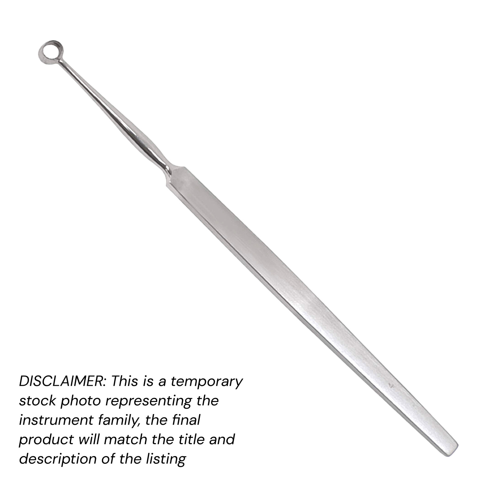 Set of 3 Fox Dermal Curettes, 5.5″, Round, 6×6 mm, Economy