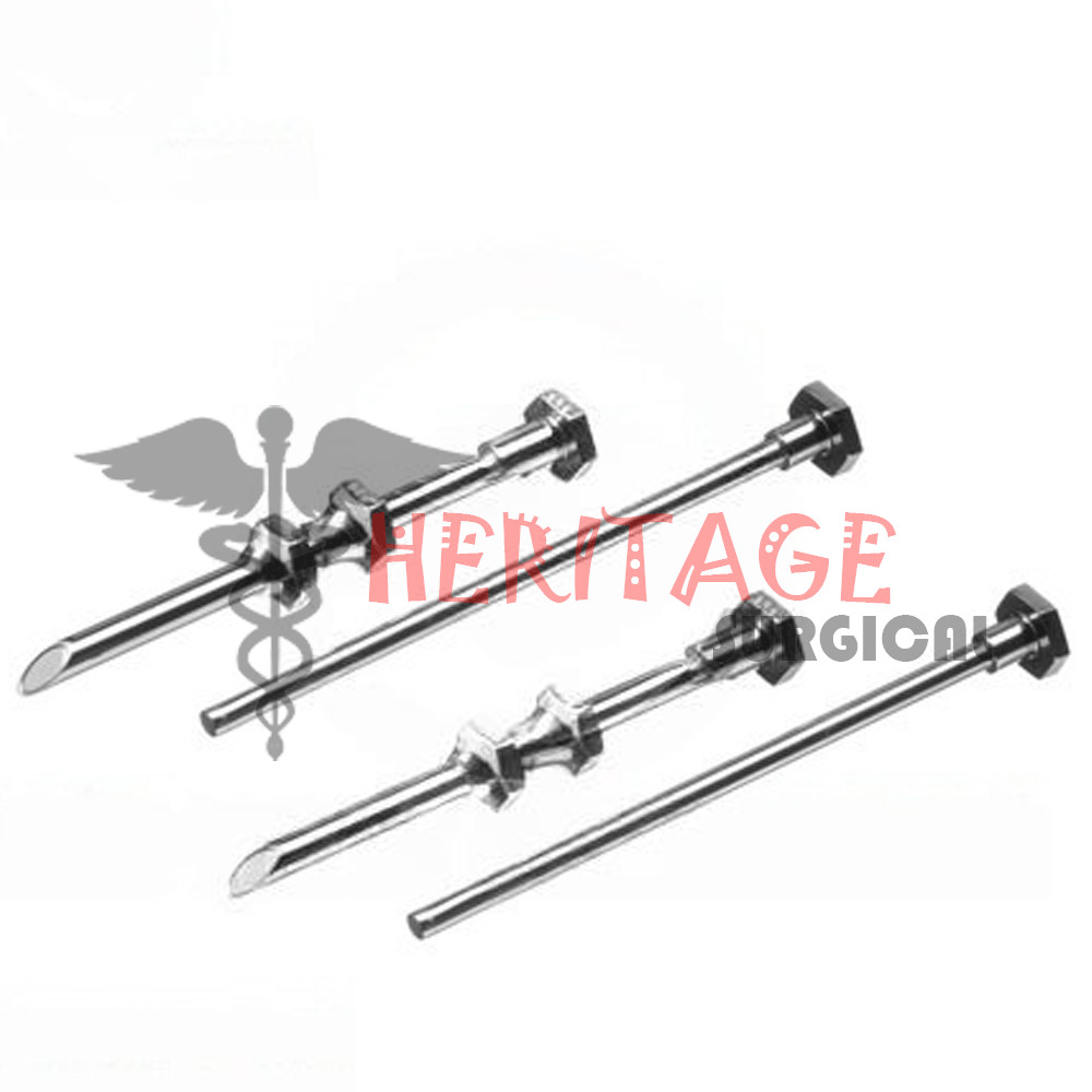 HRT Trocar 3.5mm and 4.5mm Hormone Replacement Pellet insertion trocars 2 Sets
