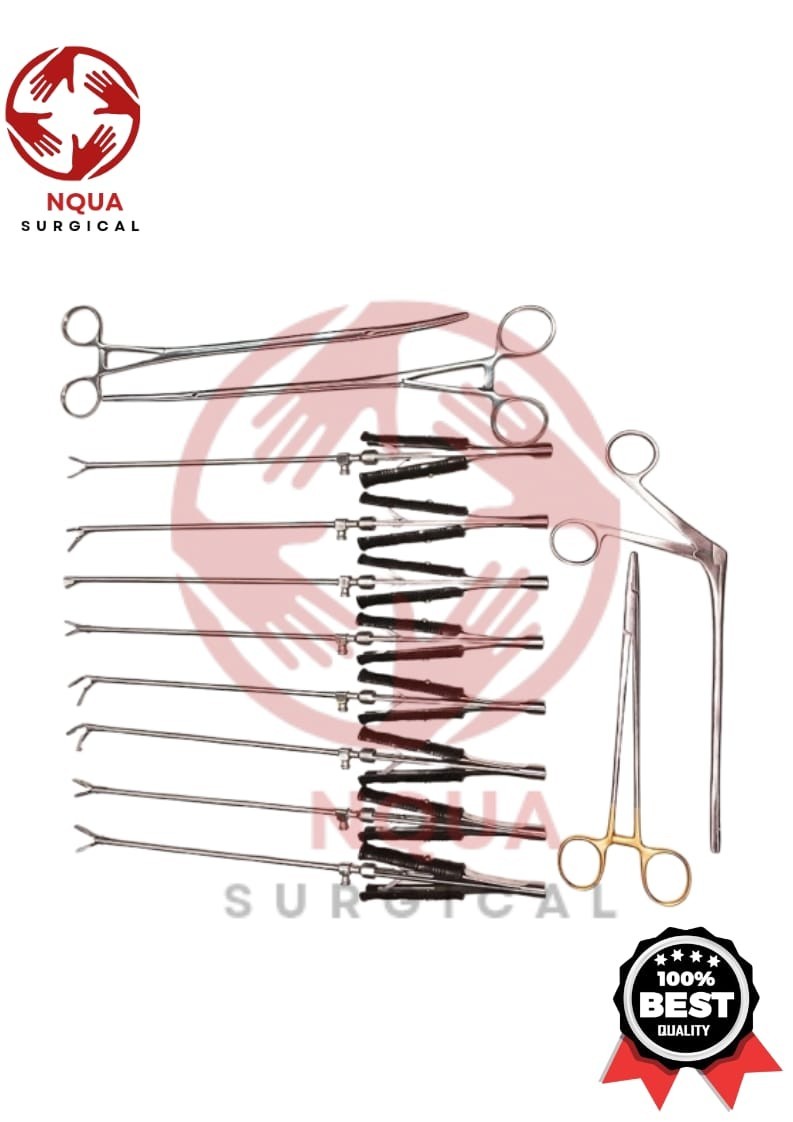 Valve Cardiac Surgery Instrument Set 12 Pcs Premium Quality Surgical Tools