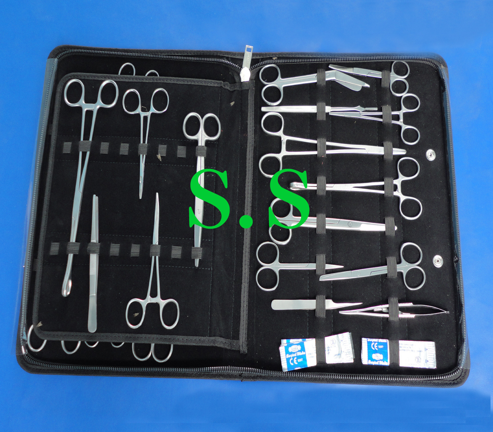 80 Pieces Micro Surgery Suture Surgical Instrument Kit
