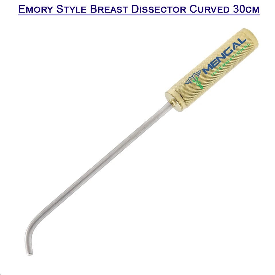 Emory Style Breast Dissector Curved 30cm Reusable Surgical Grade Instrument