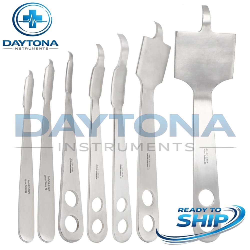 7 Pcs Hohmann Retractor Set German Grade Surgical Orthopedic Instruments