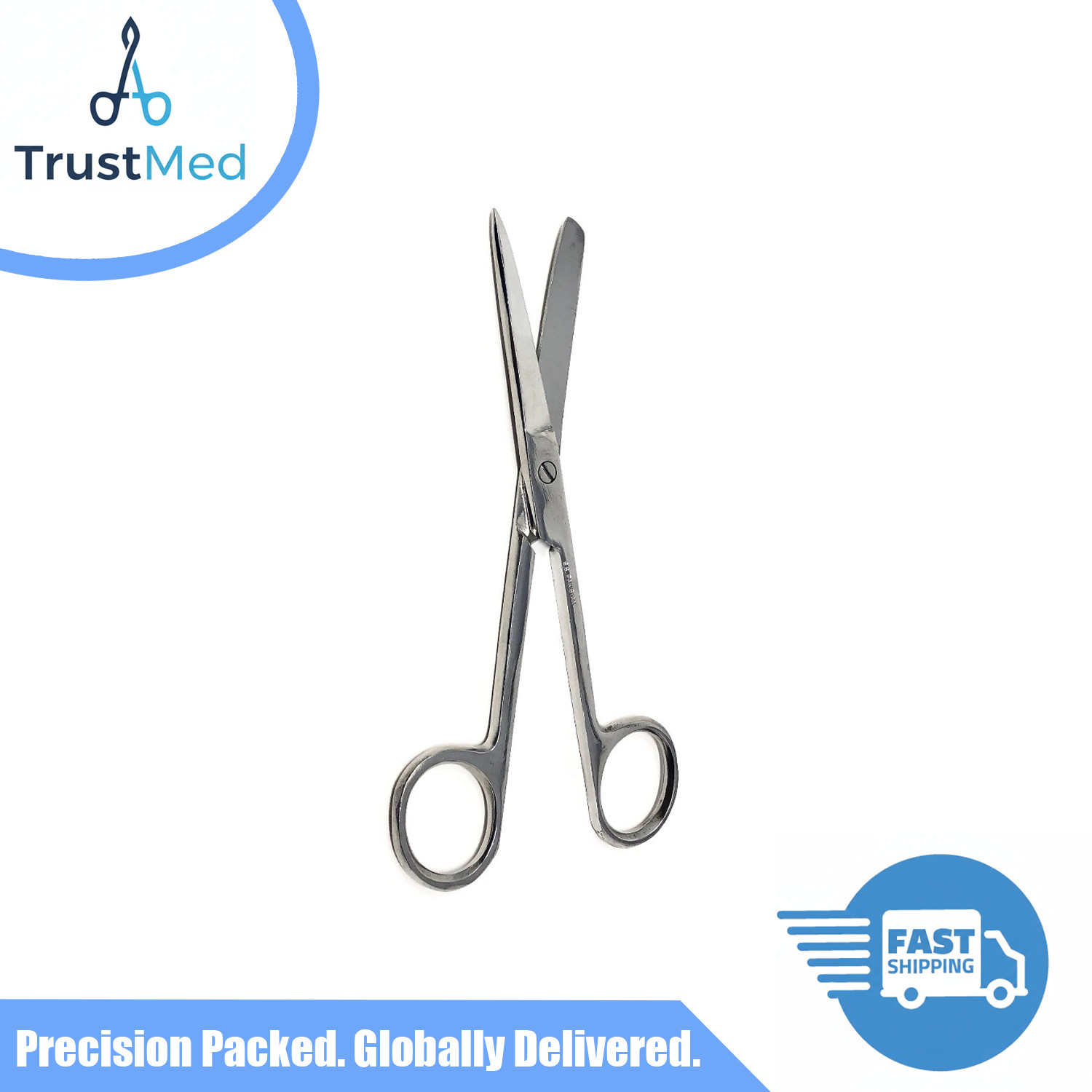 5 PCS 5.5″ Straight Surgical Operating Scissors Sharp/Blunt Medical Instruments