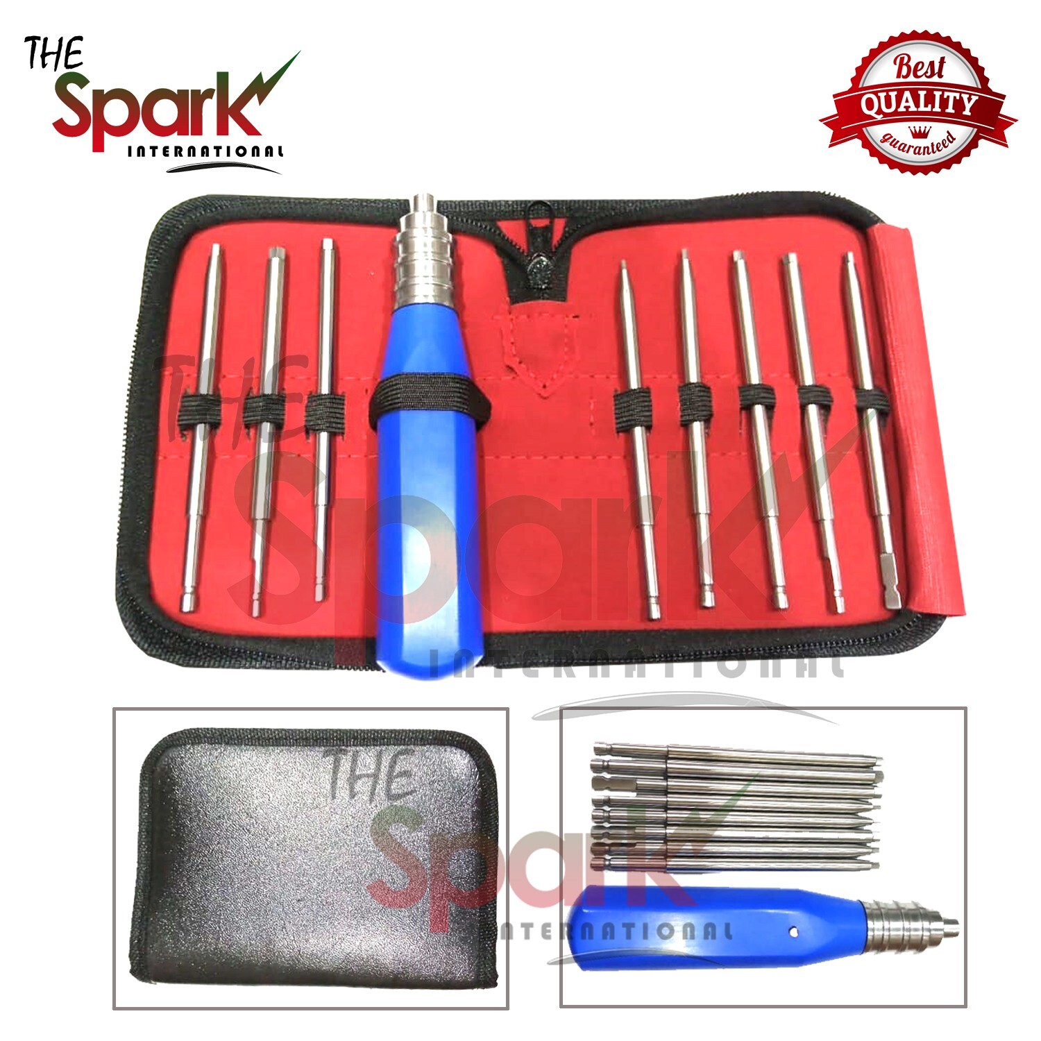 Orthopedic Bone Screwdriver Set With Quick Coupling Handle Surgical Instruments