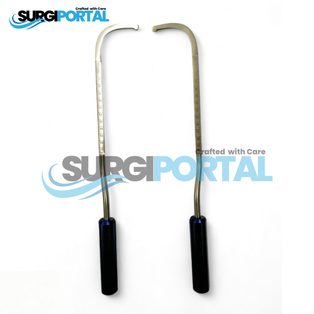 Breast Surgery Agris-Dingman Dissector Set of 2 Left and Right 36 cm