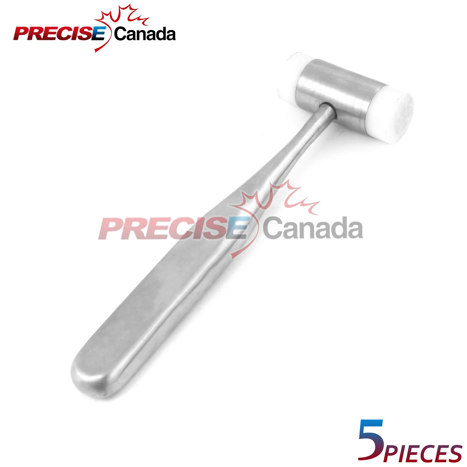 Set Of 5 Bone Mallet 7oz Orthopedic Surgical Instruments
