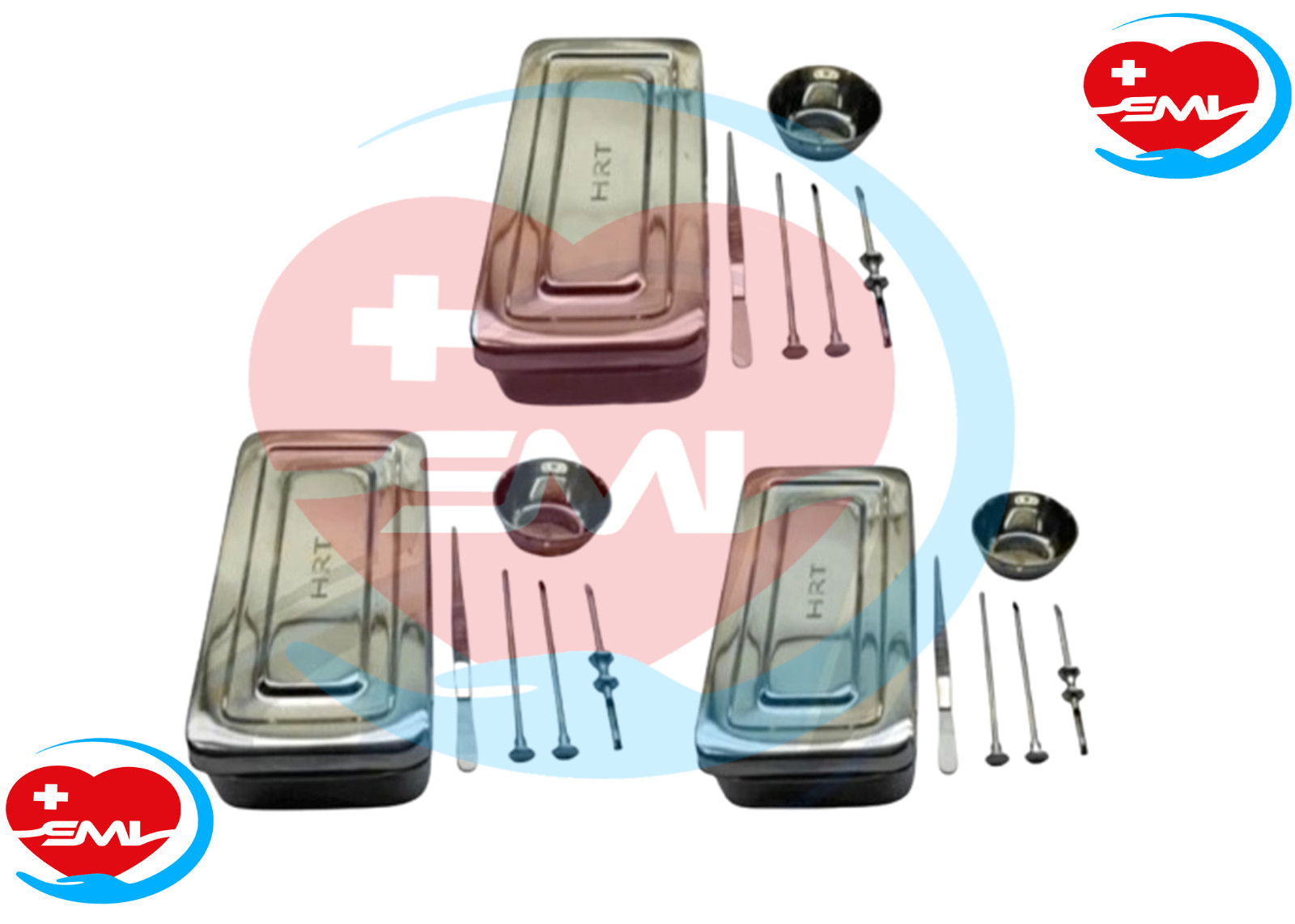 3 HRT Trocar kit 3.5mm 3 kits ,Hormone Replacement Pellet Insertion Kit 3 Sets