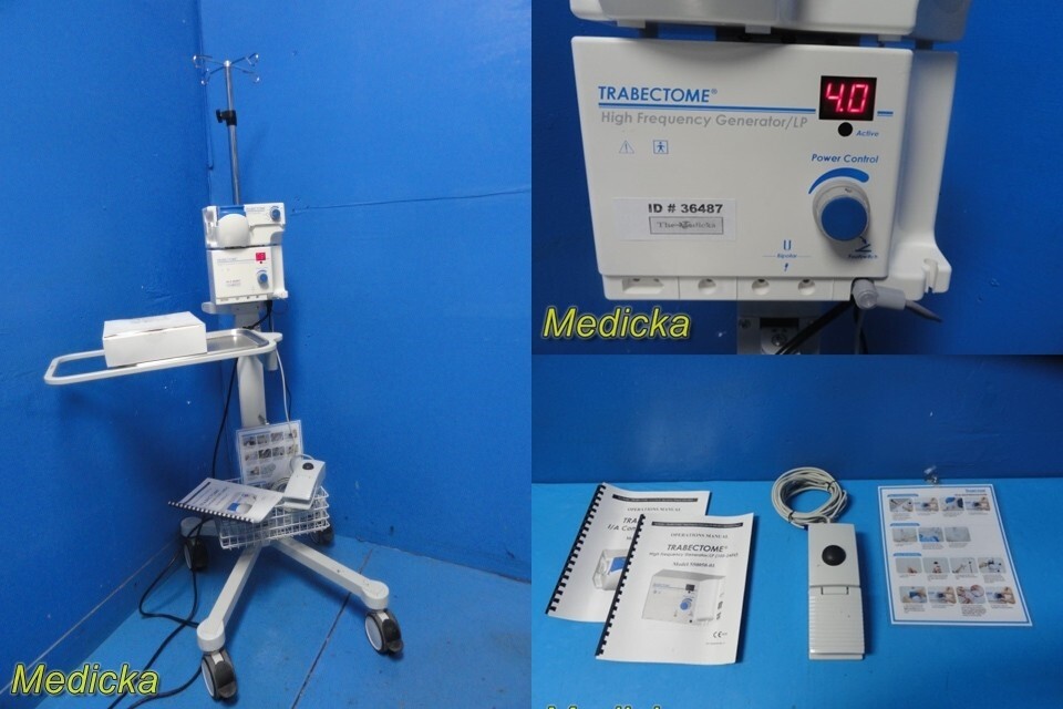 Neomedix System W/ HF Generator, I/A Console, Stand, Demo Pack & Manuals ~ 36487