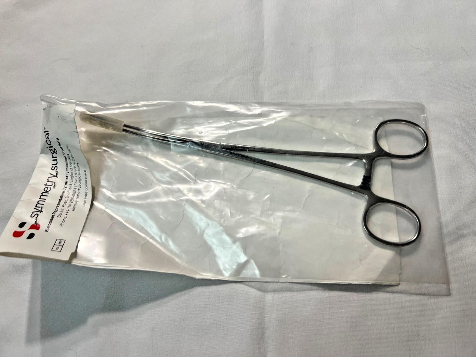 Symmetry 30-5640 Laufe Uterine Polyp Forceps Curved 8″ Length OBGYN
