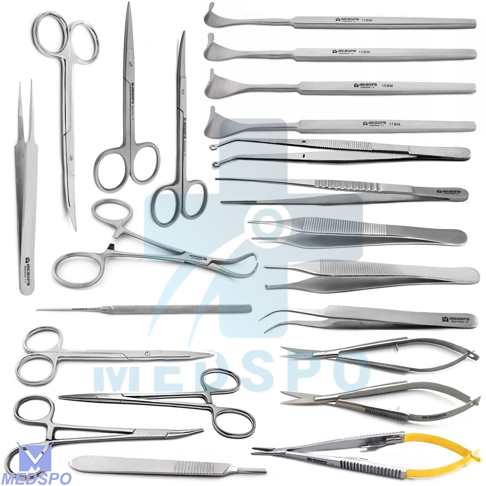 Micro Eye Surgery Ophthalmic Eyelid Retractors Blepharoplasty Instruments Kit