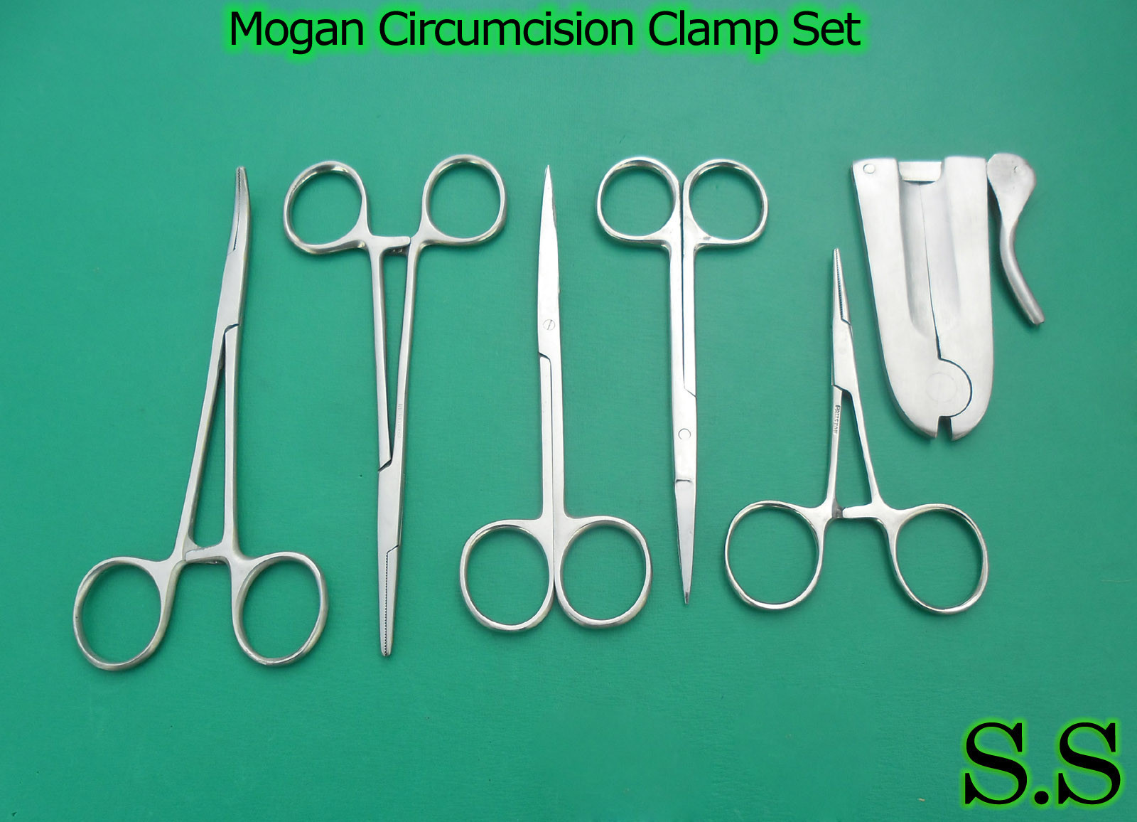 6 Pieces Mogan Circumcision Clamp Set OB-GYN UroIogy Surgical Instruments DS-788