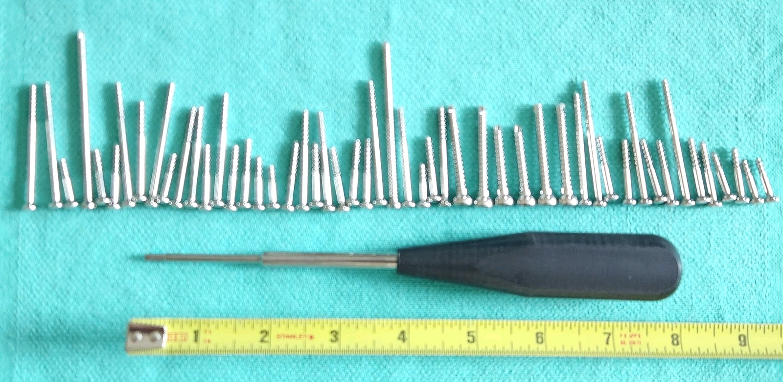 51 Stainless Steel Screws Hex Driver Included Cancellous Boneee Orth