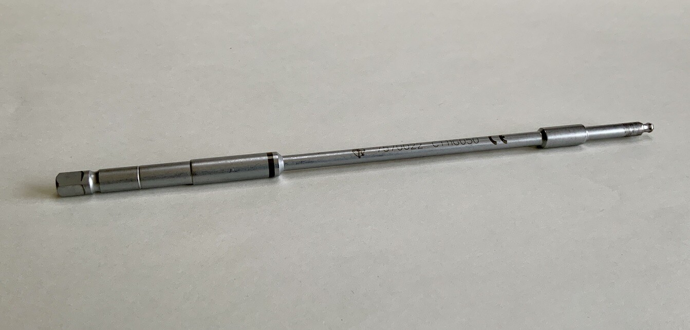 Medtronic 7570022 Ball-End Bone Screw Driver 3.5 Hex