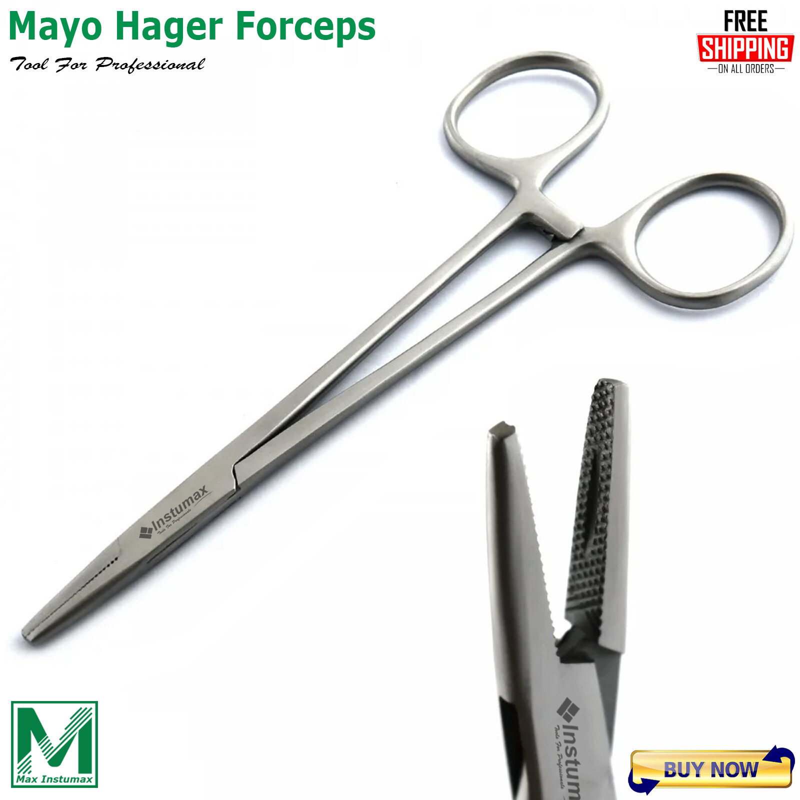 Veterinary Surgical Kit – Minor Surgery & Dissection Instruments Set with Tray