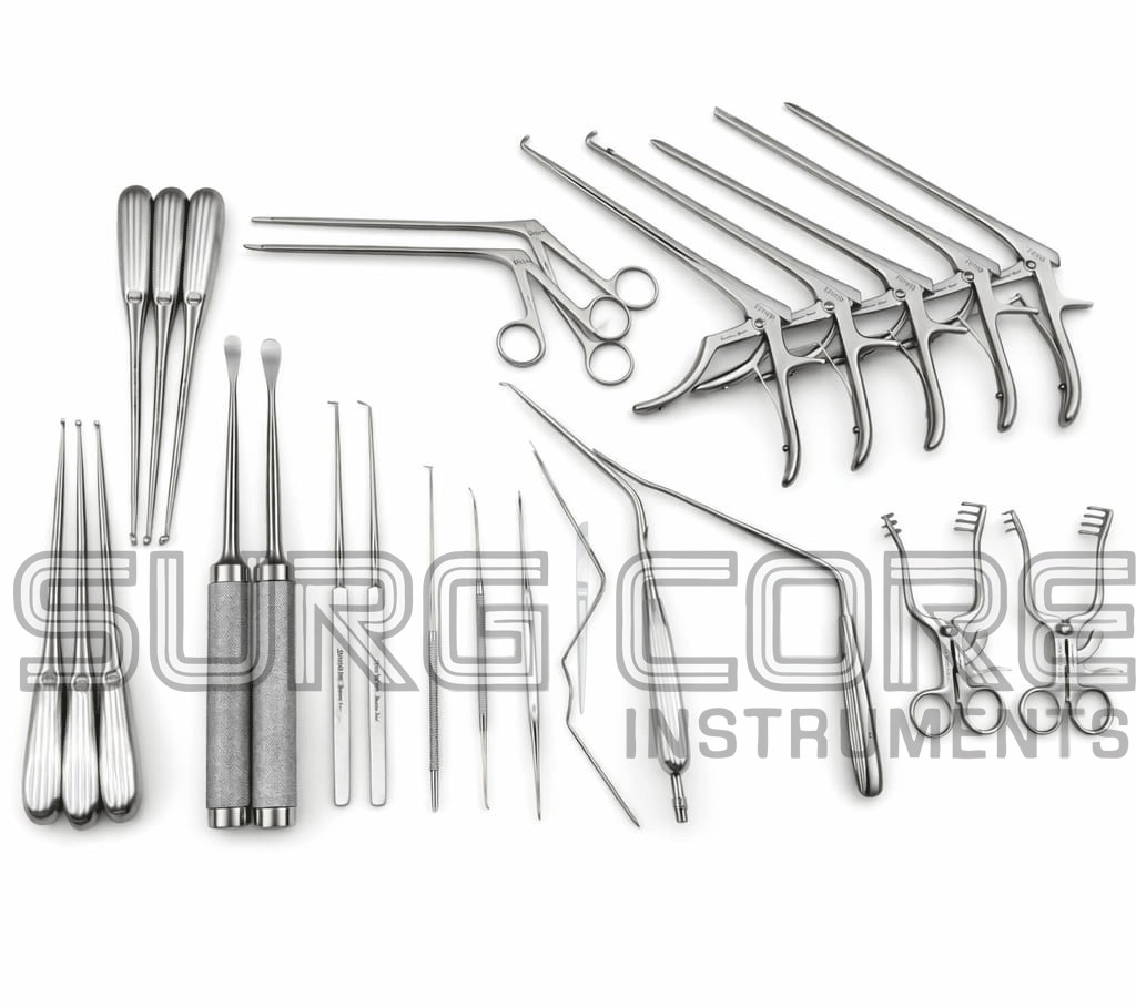 Cervical Spinal Surgery Instruments Set German Steel Surgical Spine Instruments