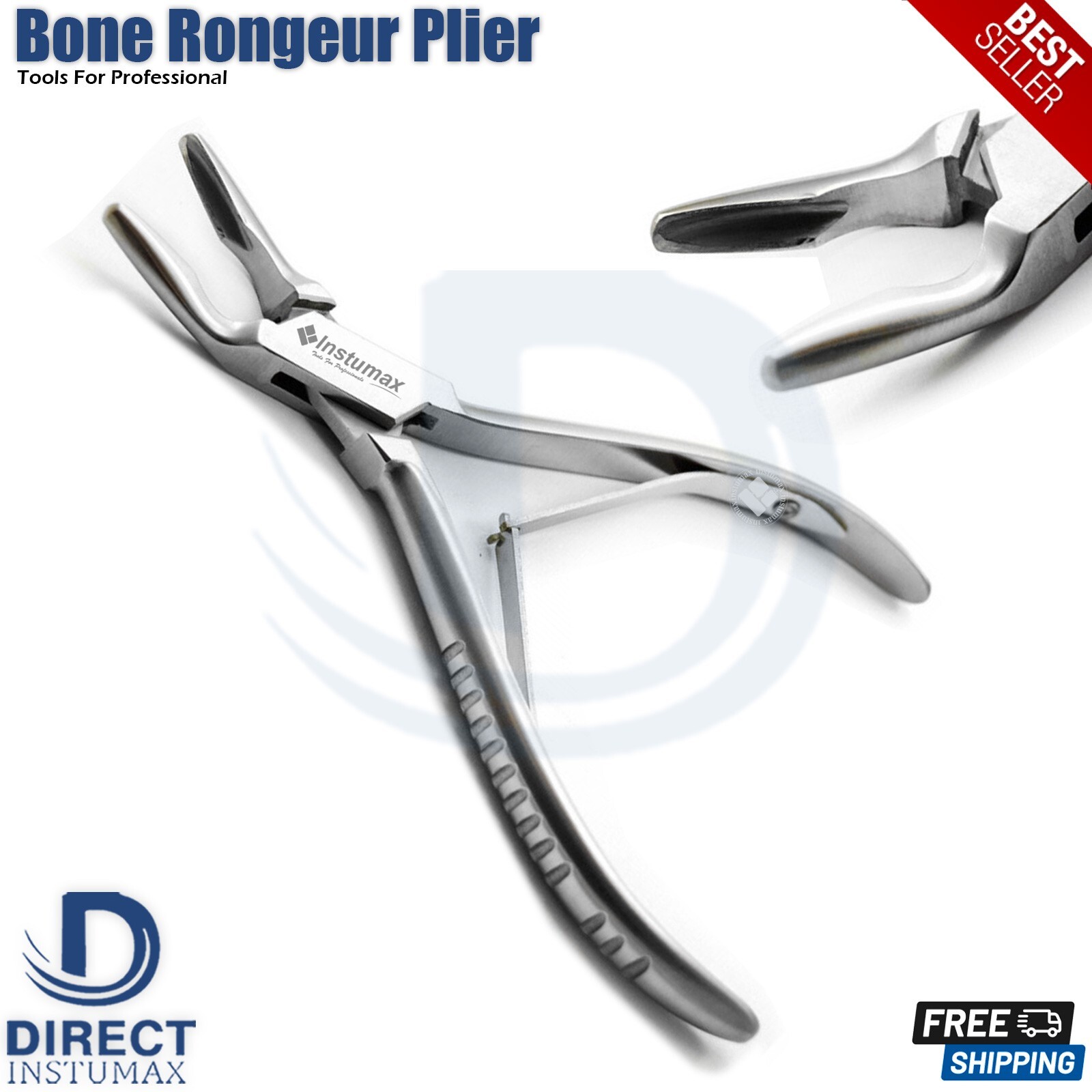 Dental Implant Surgical Instruments Orthopedic Surgery Bone Rongeur Pliers CE