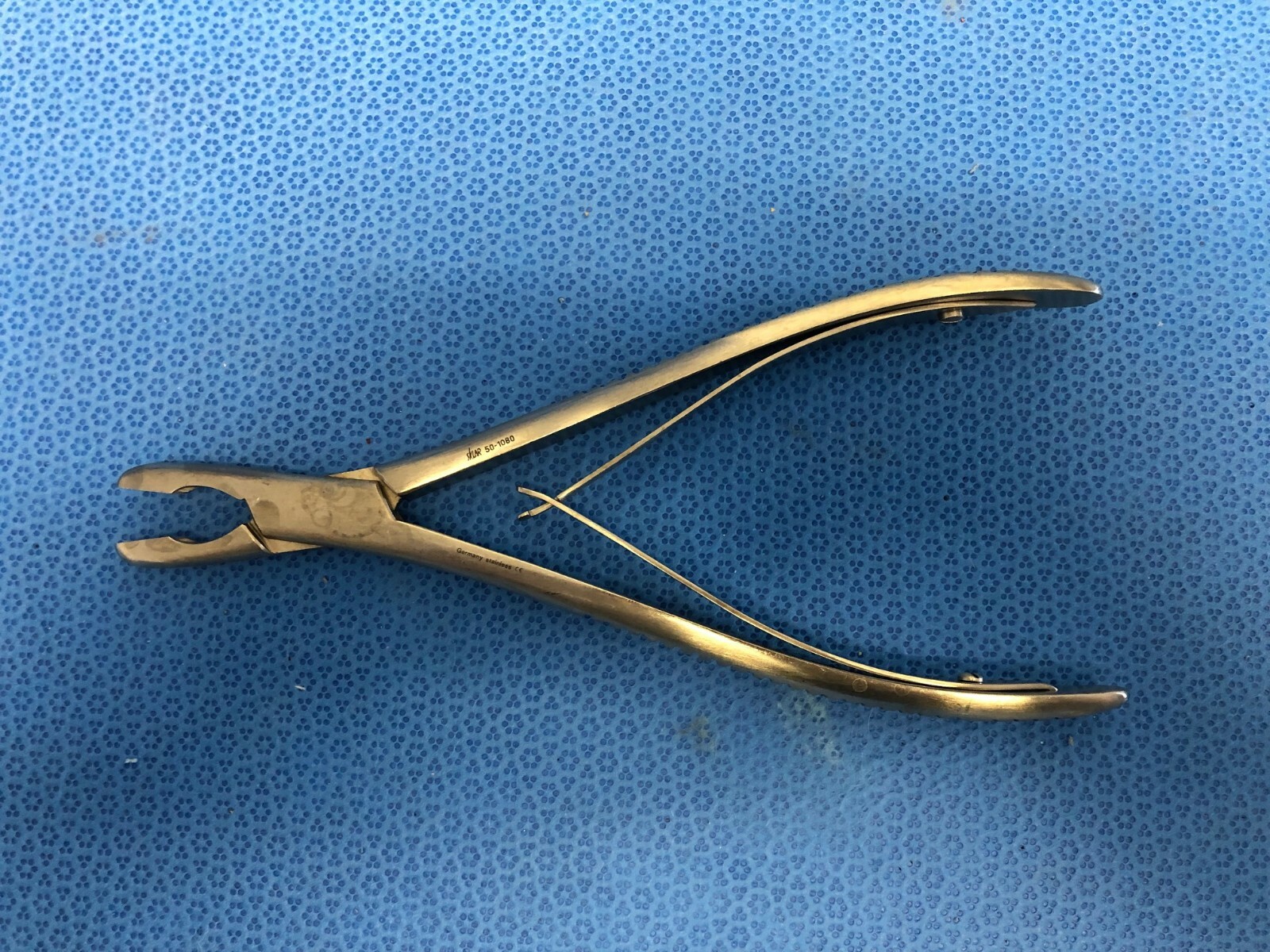 Sklar 50-1080 General Purpose Rongeur Adson Straight, Hollow Tips, 8 inch L