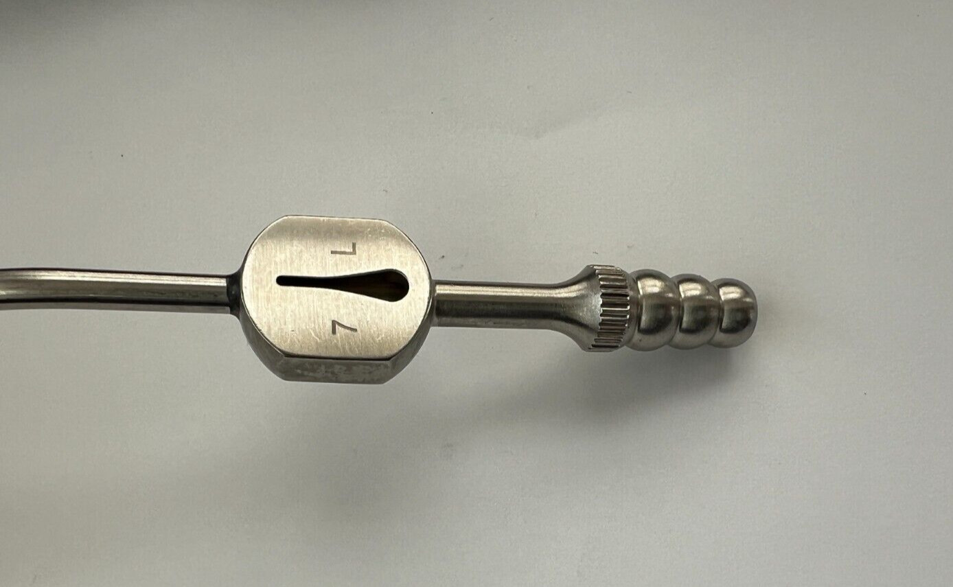 Integra Ruggles R8995 Tapered Teardrop Suction Tube 7French, 4¾” Neuro Spine