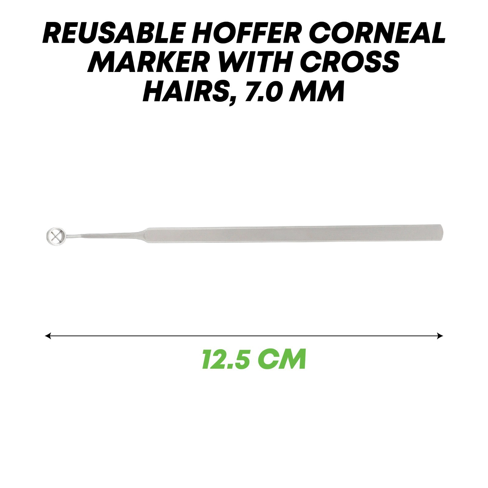 Hoffer Optic Zone Marker 7.0 mm Cross Hairs Surgical Ophthalmic Eye Instruments