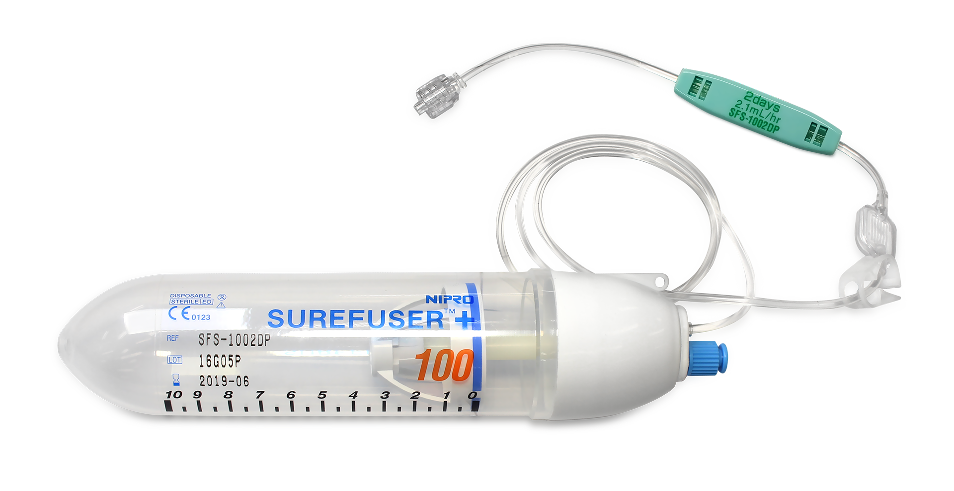 SUREFUSER BOMBA INFUSÃO 100 ML 2.1ML/HR